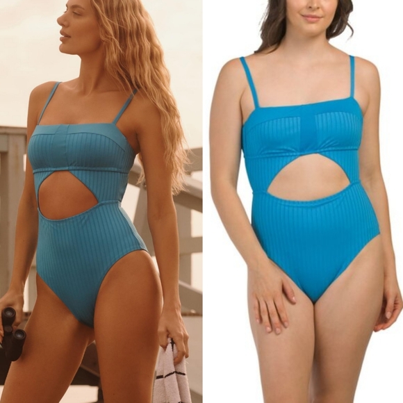 Anthropologie Other - 🎀Last Price🎀NWT Anthropologie Sanctuary Splice Mio One-Piece Swimsuit Firm
